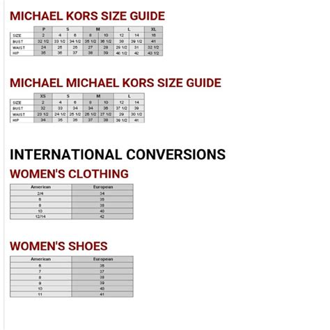 size chart mk fulton shoes|michael kors size chart uk.